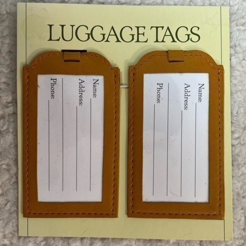 C.R. Gibson Luggage Tag Set